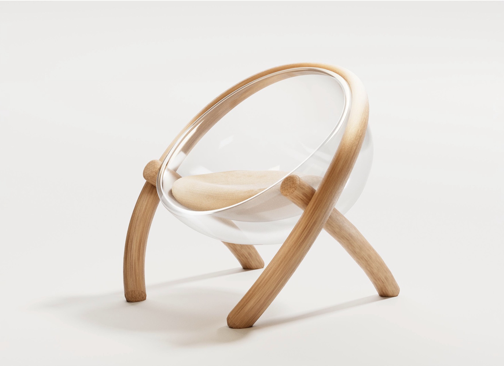 Front perspective of the XOX Chair