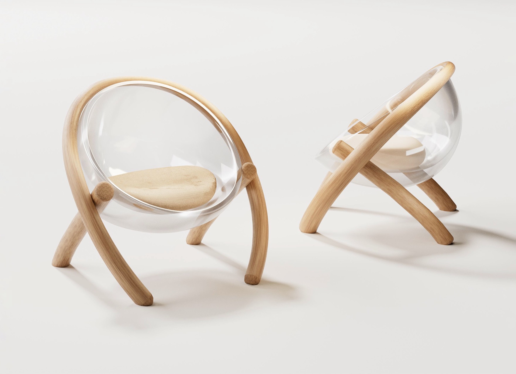 Two XOX Chair viewing angles