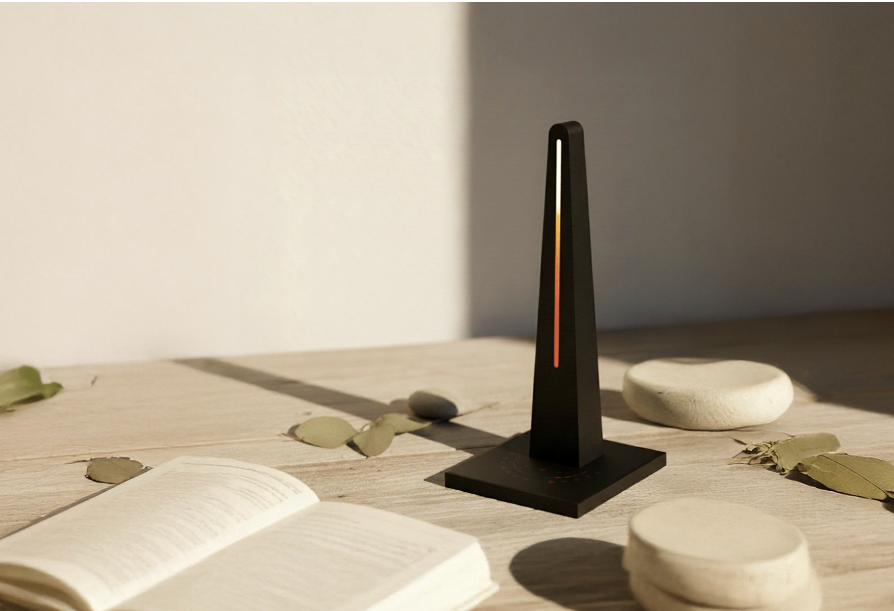 Incense Timer in a calm reading setting