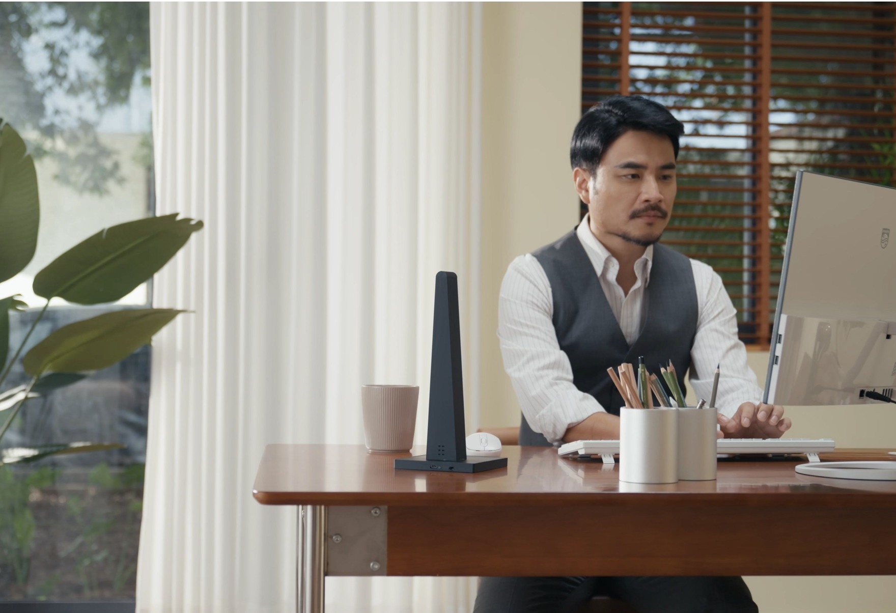 Incense Timer used during focused office work