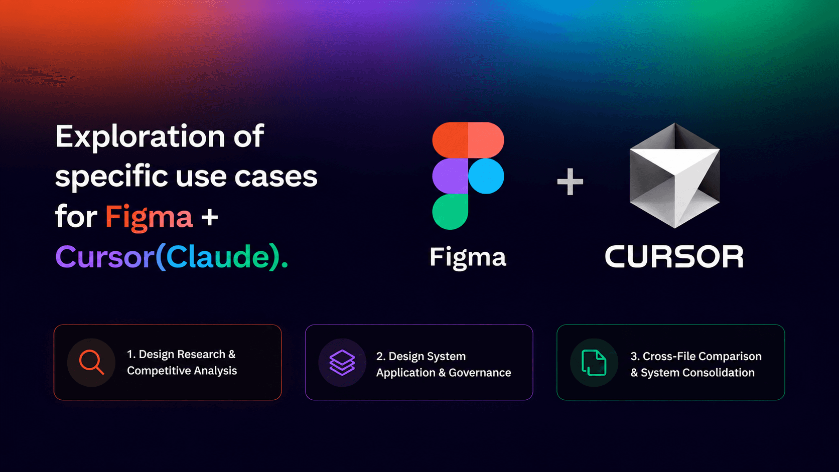 Figma and Cursor use case exploration